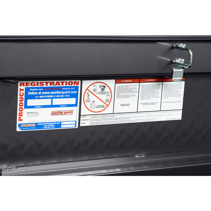 Weather Guard Crossover Tool Box Gray Aluminum Full Standard Model 127-6-04