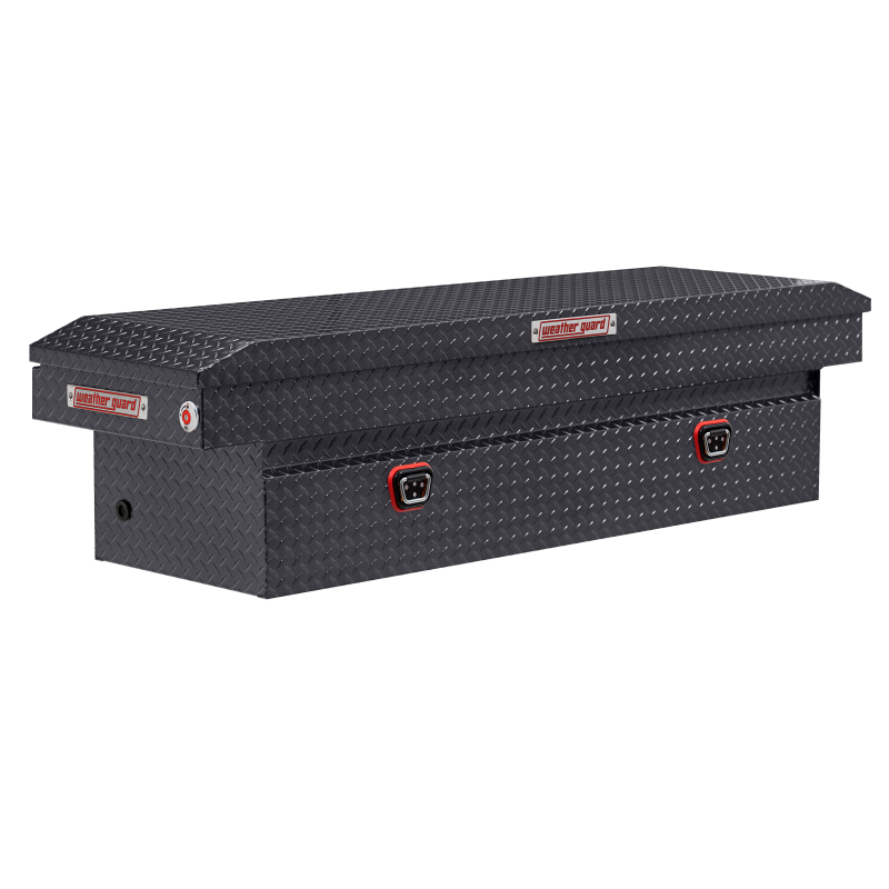 Weather Guard Crossover Tool Box Gray Aluminum Full Standard Model 127-6-04