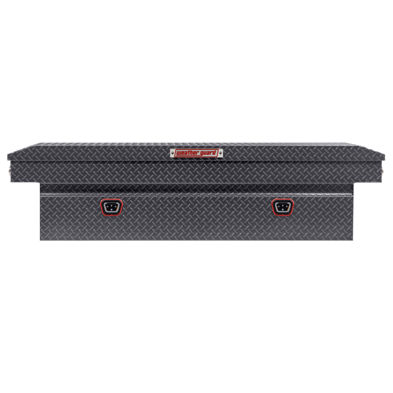 Weather Guard Crossover Tool Box Gray Aluminum Full Standard Model 127-6-04