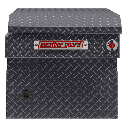 Weather Guard Crossover Tool Box Gray Aluminum Full Standard Model 127-6-04