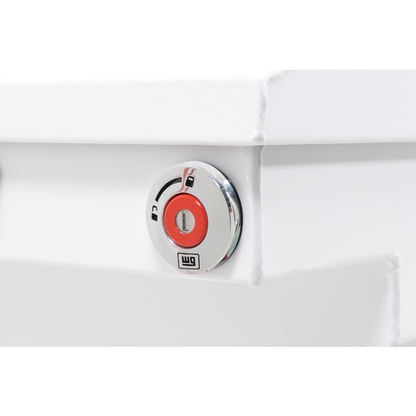 Weather Guard Crossover Tool Box White Steel Full Size Deep Model 128-3-04