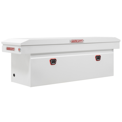 Weather Guard Crossover Tool Box White Steel Full Size Deep Model 128-3-04