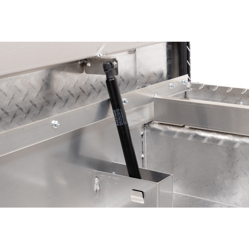 Weather Guard Crossover Tool Box Bright Aluminum Low Profile Midsize Model 131-0-04