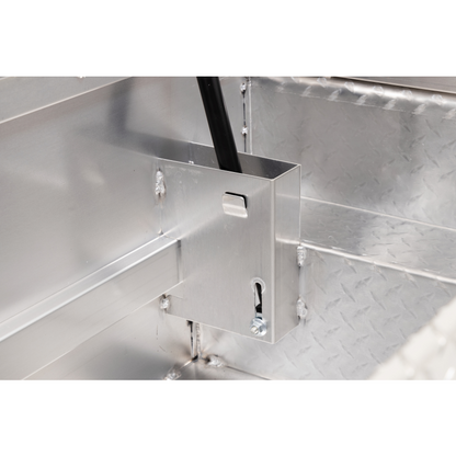 Weather Guard Crossover Tool Box Bright Aluminum Low Profile Midsize Model 131-0-04
