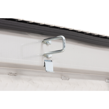 Weather Guard Crossover Tool Box Bright Aluminum Low Profile Midsize Model 131-0-04