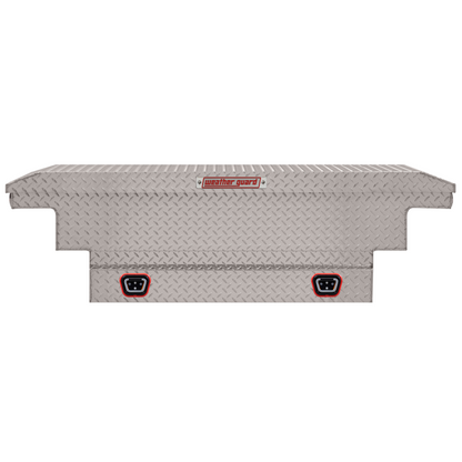 Weather Guard Crossover Tool Box Bright Aluminum Low Profile Midsize Model 131-0-04