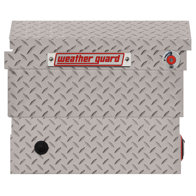 Weather Guard Crossover Tool Box Bright Aluminum Low Profile Midsize Model 131-0-04