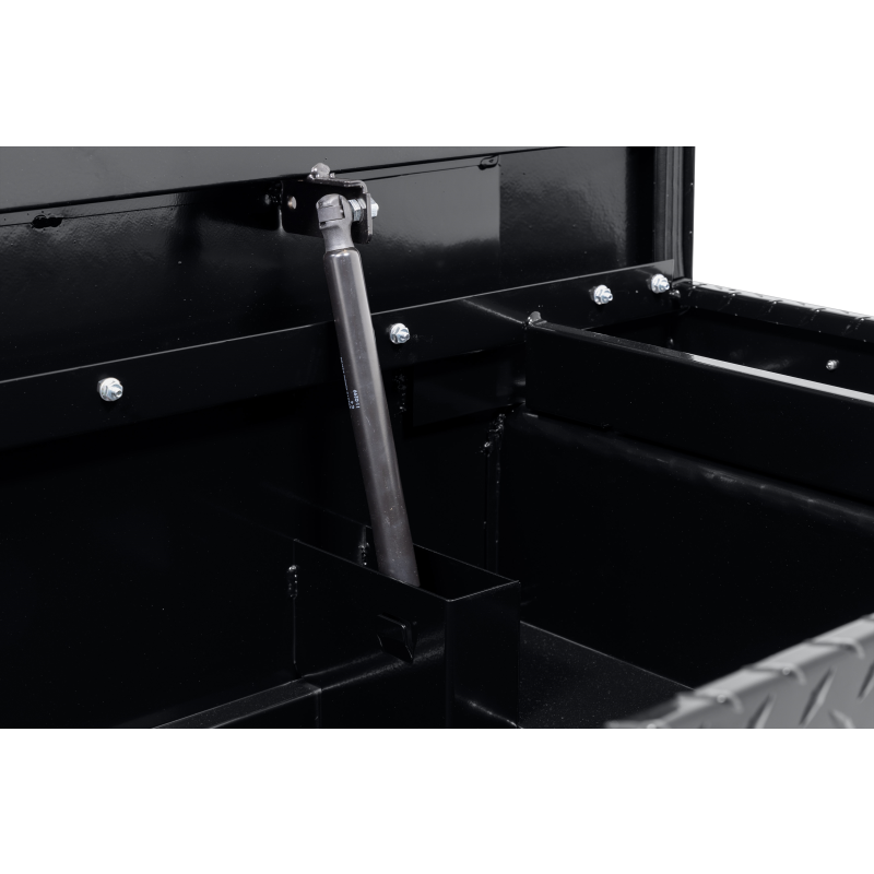 Weather Guard Crossover Tool Box Gloss Black Aluminum Midsize Low Profile Model 131-5-04