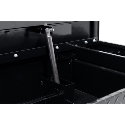 Weather Guard Crossover Tool Box Gloss Black Aluminum Midsize Low Profile Model 131-5-04