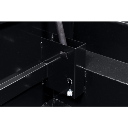 Weather Guard Crossover Tool Box Gloss Black Aluminum Midsize Low Profile Model 131-5-04