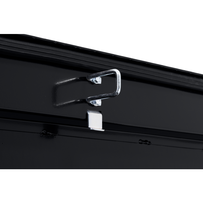 Weather Guard Crossover Tool Box Gloss Black Aluminum Midsize Low Profile Model 131-5-04