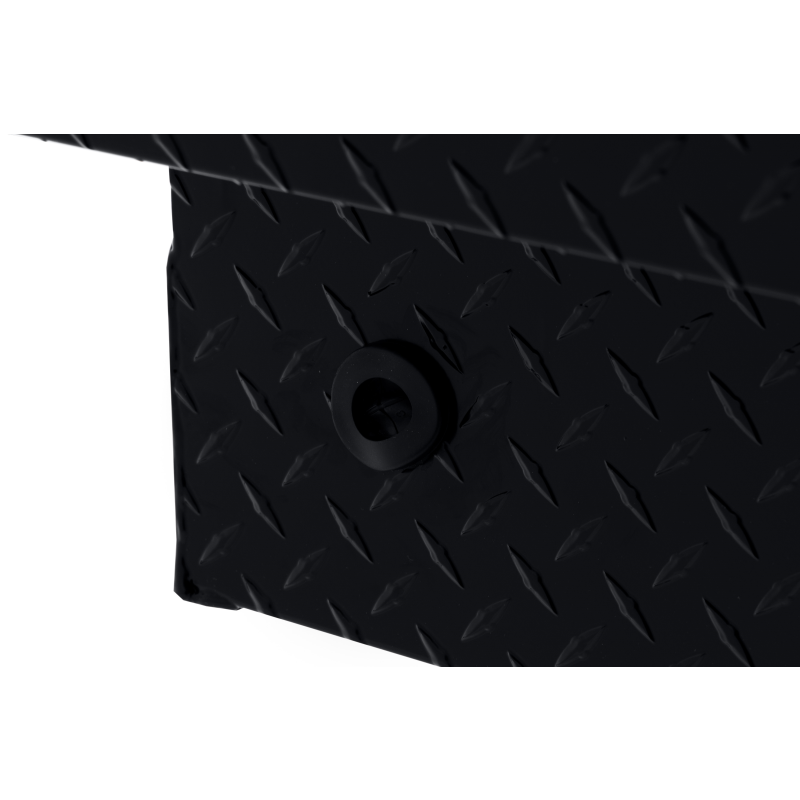 Weather Guard Crossover Tool Box Gloss Black Aluminum Midsize Low Profile Model 131-5-04