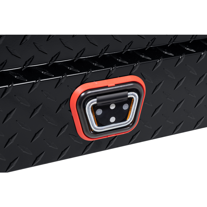 Weather Guard Crossover Tool Box Gloss Black Aluminum Midsize Low Profile Model 131-5-04