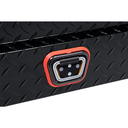 Weather Guard Crossover Tool Box Gloss Black Aluminum Midsize Low Profile Model 131-5-04