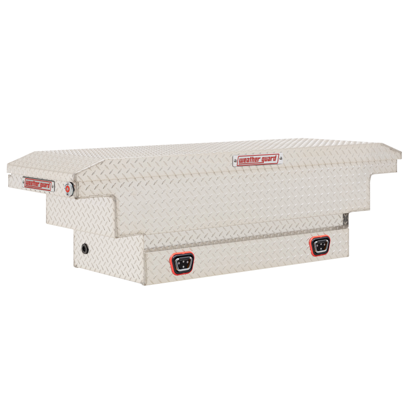 Weather Guard Crossover Tool Box Bright Aluminum Midsize Deep Model 137-0-04