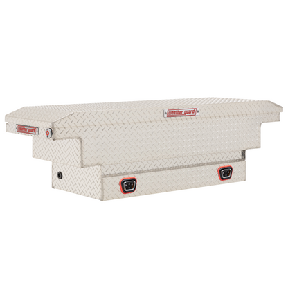 Weather Guard Crossover Tool Box Bright Aluminum Midsize Deep Model 137-0-04