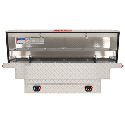 Weather Guard Crossover Tool Box Bright Aluminum Midsize Deep Model 137-0-04