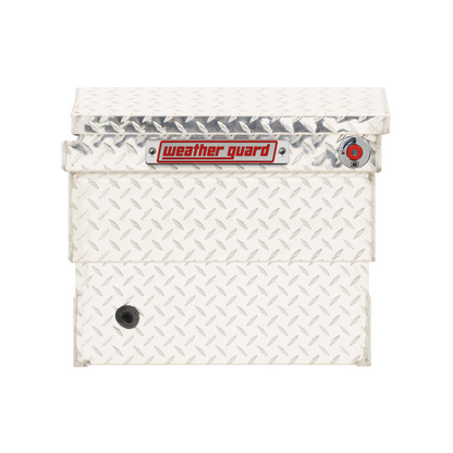 Weather Guard Crossover Tool Box Bright Aluminum Midsize Deep Model 137-0-04