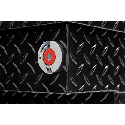 Weather Guard Crossover Tool Box Gloss Black Aluminum Midsize Deep Model 137-5-04