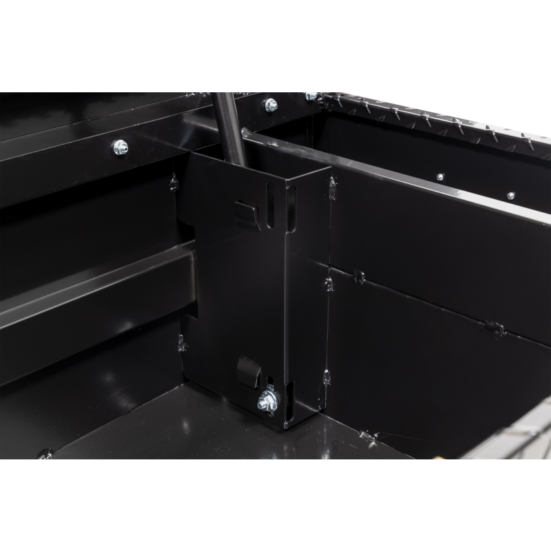 Weather Guard Crossover Tool Box Gloss Black Aluminum Midsize Deep Model 137-5-04
