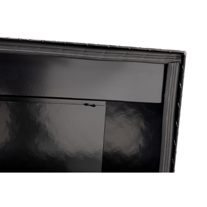 Weather Guard Crossover Tool Box Gloss Black Aluminum Midsize Deep Model 137-5-04