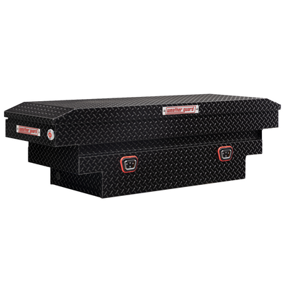 Weather Guard Crossover Tool Box Gloss Black Aluminum Midsize Deep Model 137-5-04