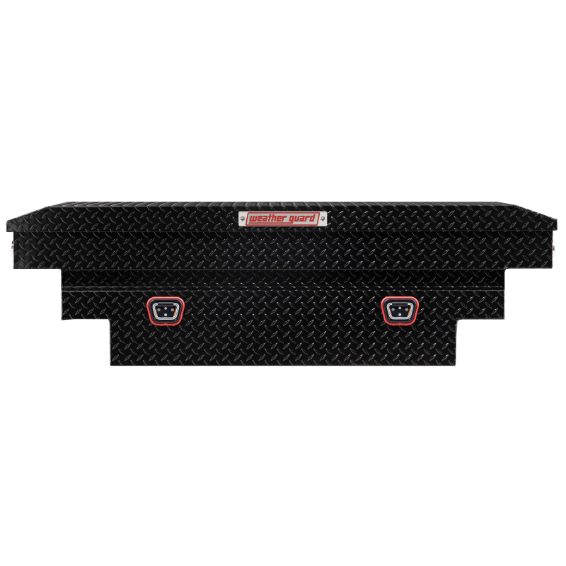 Weather Guard Crossover Tool Box Gloss Black Aluminum Midsize Deep Model 137-5-04