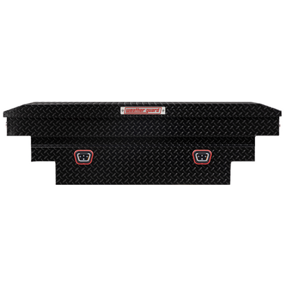 Weather Guard Crossover Tool Box Gloss Black Aluminum Midsize Deep Model 137-5-04
