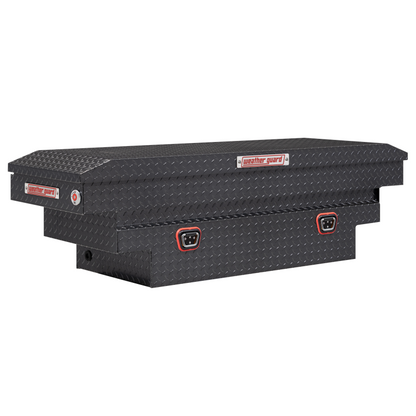 Weather Guard Crossover Tool Box Gray Aluminum Midsize Deep Model 137-6-04