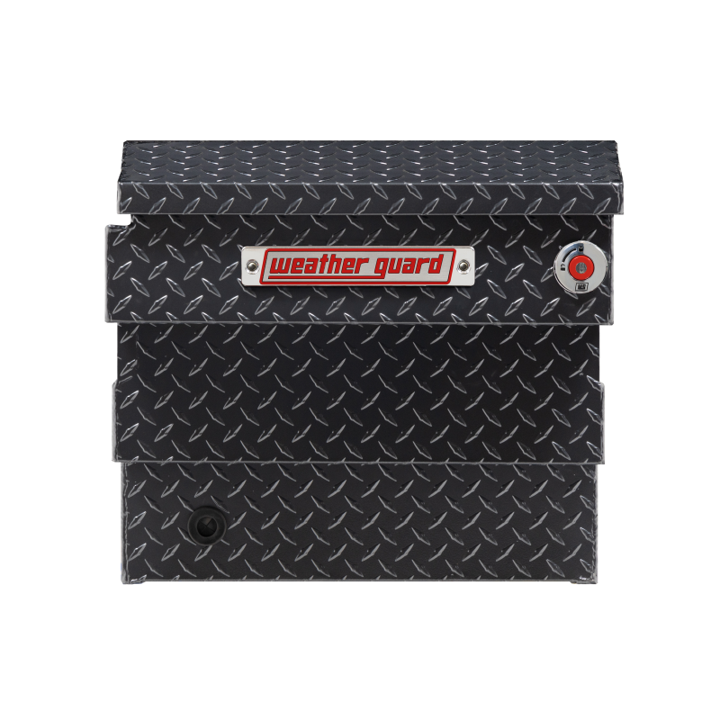 Weather Guard Crossover Tool Box Gray Aluminum Midsize Deep Model 137-6-04