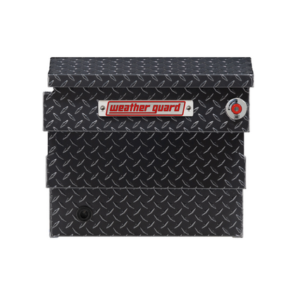 Weather Guard Crossover Tool Box Gray Aluminum Midsize Deep Model 137-6-04