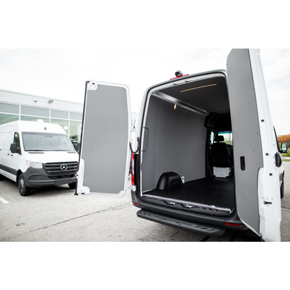 LEGEND DuraTherm Door Liner ONLY - Dual Side Doors and Rear Liftgate Mercedes Metris 126" Wheelbase Cargo Van Low Roof - Textured Grey Model 153-114-2613.27