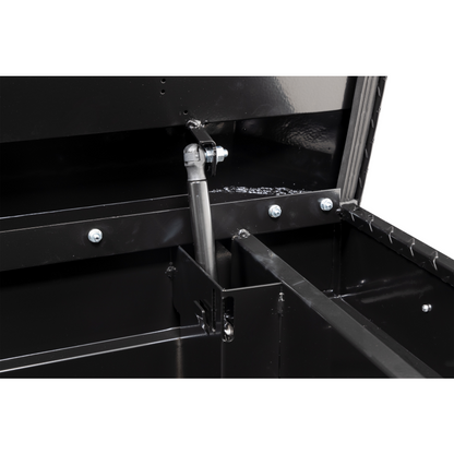 Weather Guard Crossover Tool Box Gloss Black Aluminum Midsize Model 154-5-04
