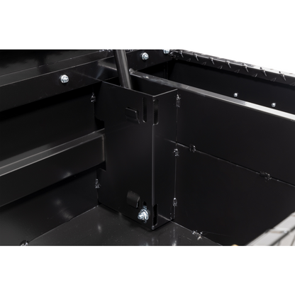 Weather Guard Crossover Tool Box Gloss Black Aluminum Midsize Model 154-5-04
