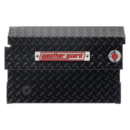 Weather Guard Crossover Tool Box Gloss Black Aluminum Midsize Model 154-5-04