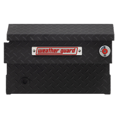 Weather Guard Crossover Tool Box Textured Matte Black Aluminum Midsize Model 154-52-04