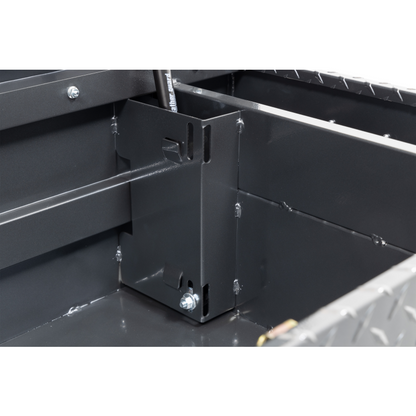Weather Guard Crossover Tool Box Gray Aluminum Midsize Model 154-6-04