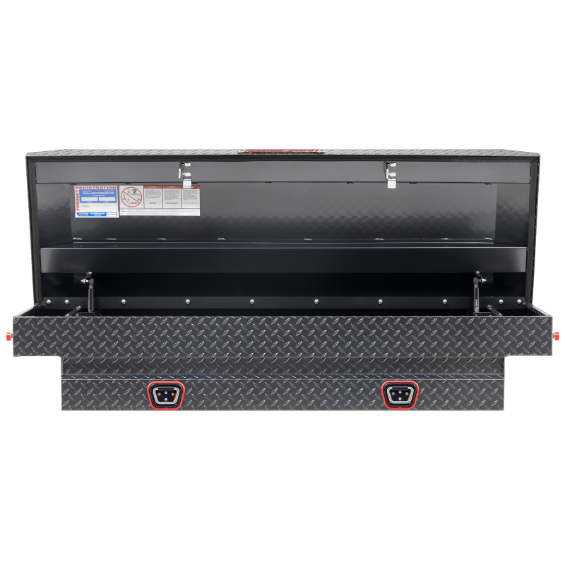 Weather Guard Crossover Tool Box Gray Aluminum Midsize Model 154-6-04
