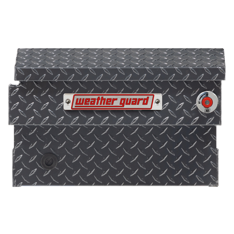 Weather Guard Crossover Tool Box Gray Aluminum Midsize Model 154-6-04
