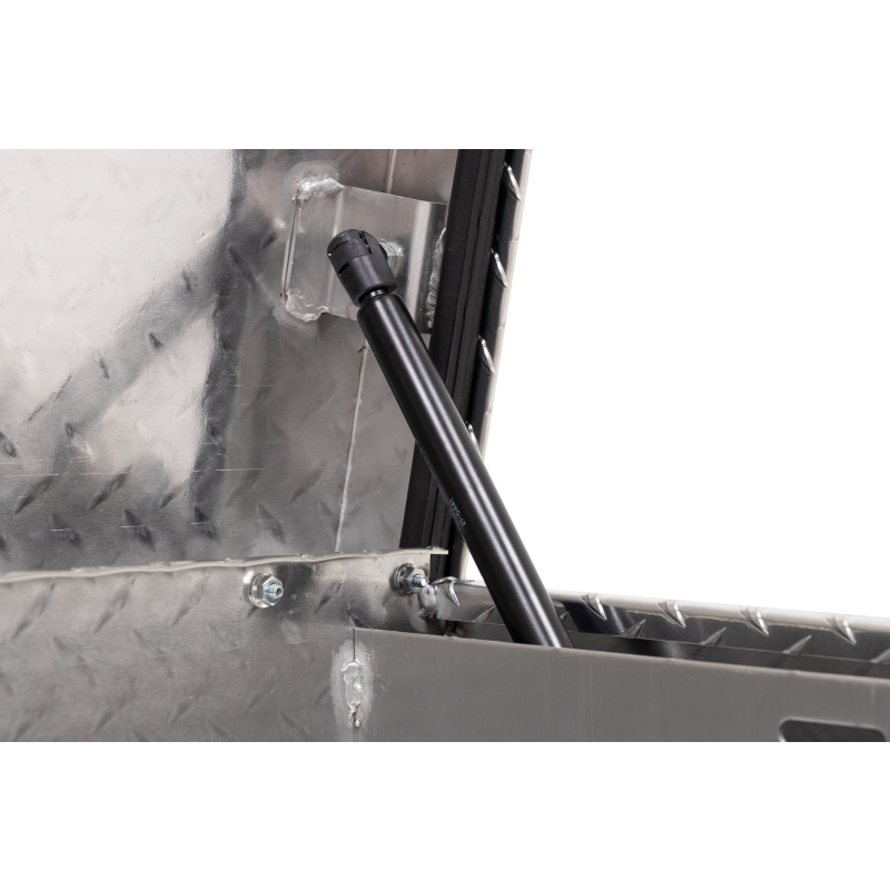 Weather Guard Side Mount Tool Box Bright Aluminum 87X17X13 Model 164-0-04