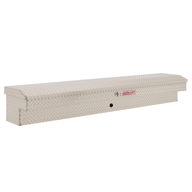 Weather Guard Side Mount Tool Box Bright Aluminum 87X17X13 Model 164-0-04