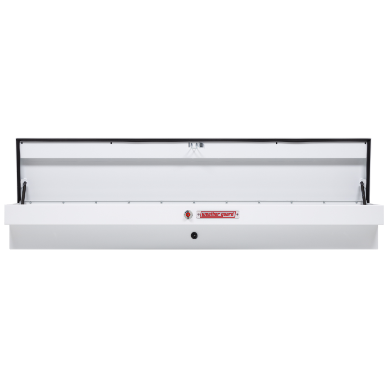 Weather Guard Side Mount Tool Box White Steel 87X17X13 Model 165-3-04