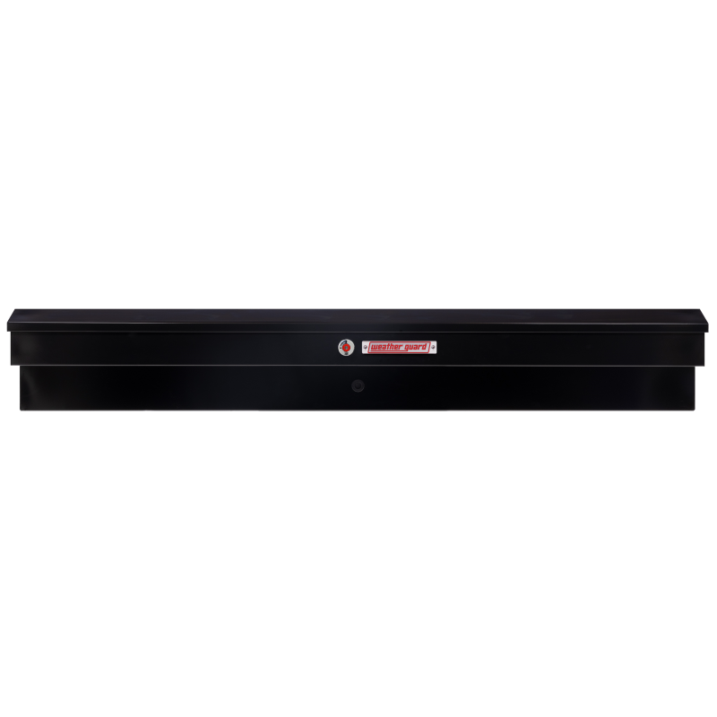 Weather Guard Side Mount Tool Box Gloss Black Steel 87X17X13 Model 165-5-04