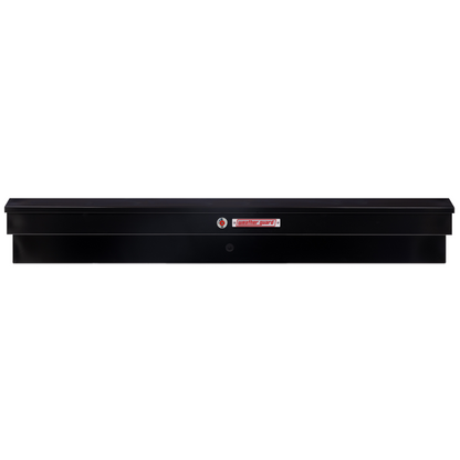 Weather Guard Side Mount Tool Box Gloss Black Steel 87X17X13 Model 165-5-04