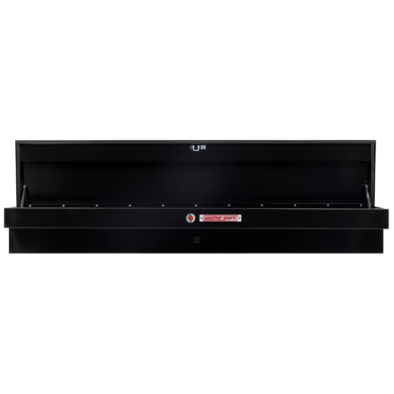 Weather Guard Side Mount Tool Box Gloss Black Steel 87X17X13 Model 165-5-04