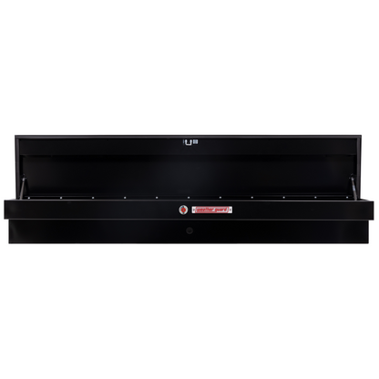 Weather Guard Side Mount Tool Box Gloss Black Steel 87X17X13 Model 165-5-04