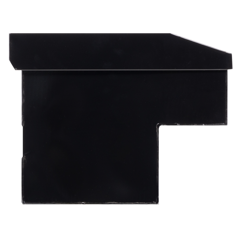 Weather Guard Side Mount Tool Box Gloss Black Steel 87X17X13 Model 165-5-04