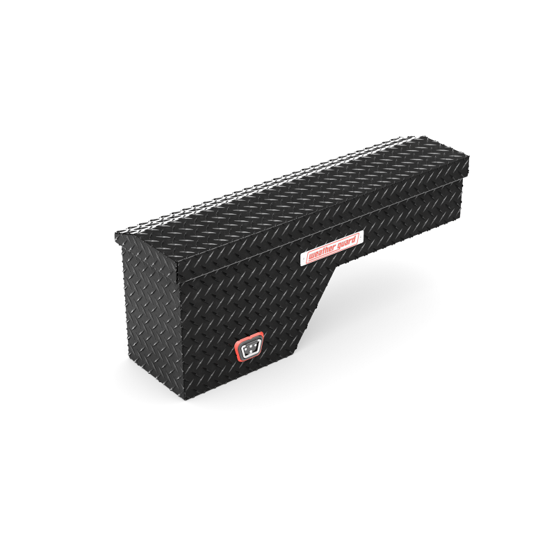 Weather Guard Wheel Well Box Driver Side Gloss Black Aluminum 46.63X15.43X16.4 Model 172-5-04