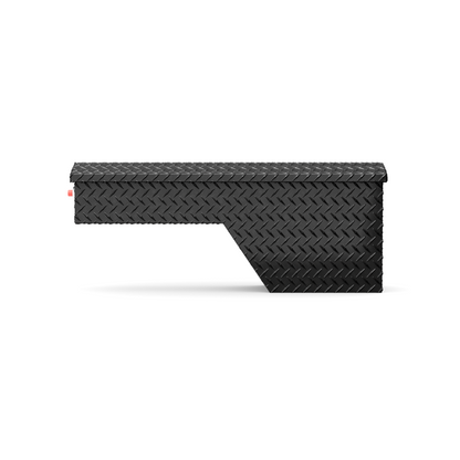 Weather Guard Wheel Well Box Driver Side Gloss Black Aluminum 46.63X15.43X16.4 Model 172-5-04
