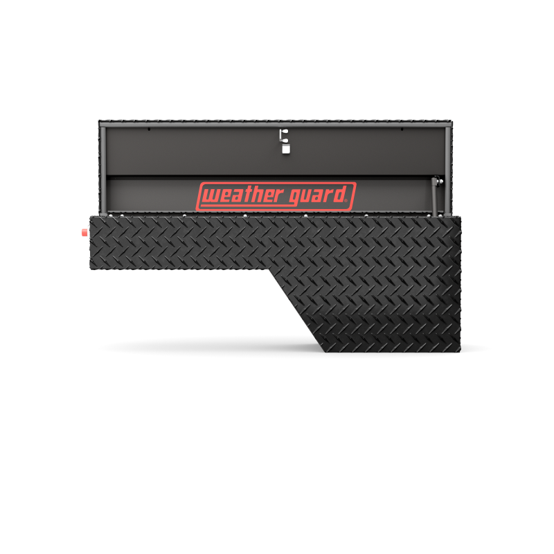 Weather Guard Wheel Well Box Driver Side Gloss Black Aluminum 46.63X15.43X16.4 Model 172-5-04